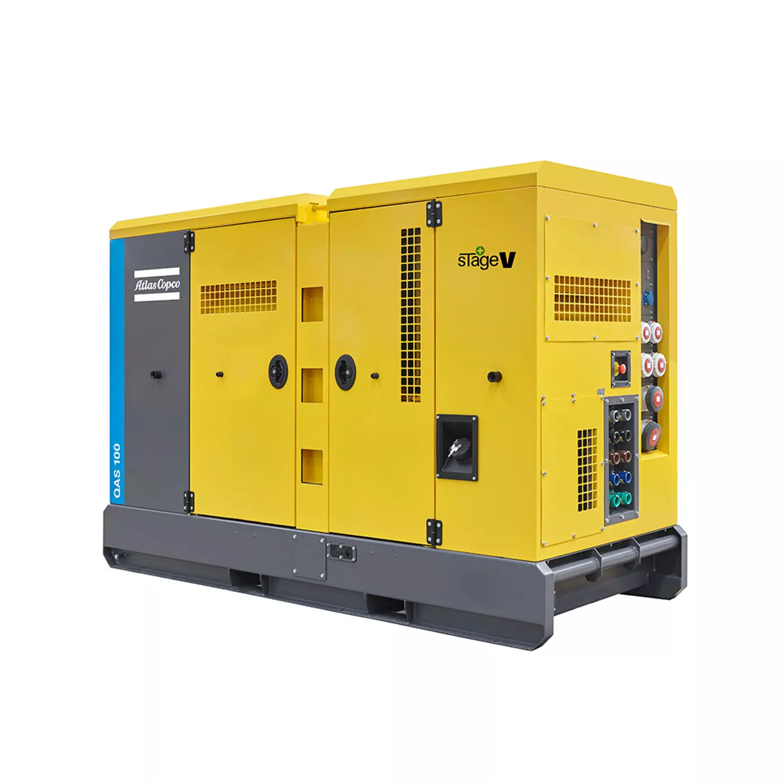Generatori diesel mobili Atlas Copco QAS