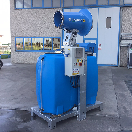 Ciclone CM202T cannone nebulizzatore abbattimento polveri - Gruppo Festa